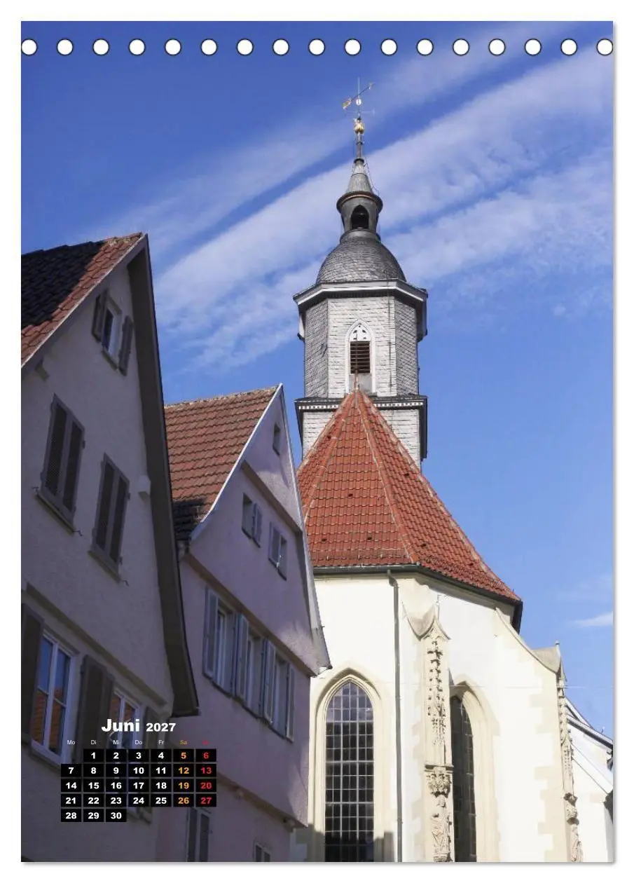 Bild: 9783569980617 | Marbach am Neckar (Tischkalender 2027 DIN A5 hoch), CALVENDO...