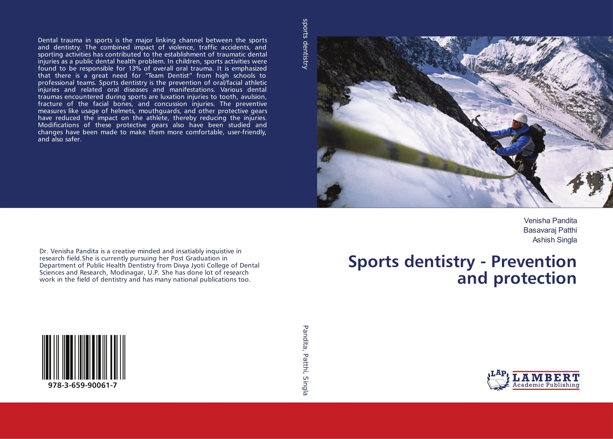 Cover: 9783659900617 | Sports dentistry - Prevention and protection | Venisha Pandita (u. a.)