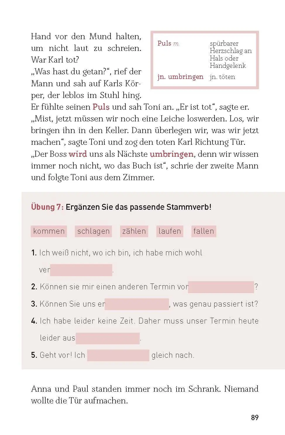 Bild: 9783790100617 | Der Blutfleck | Deutsch als Fremdsprache (DaF) B2 | Nina Wagner | Buch