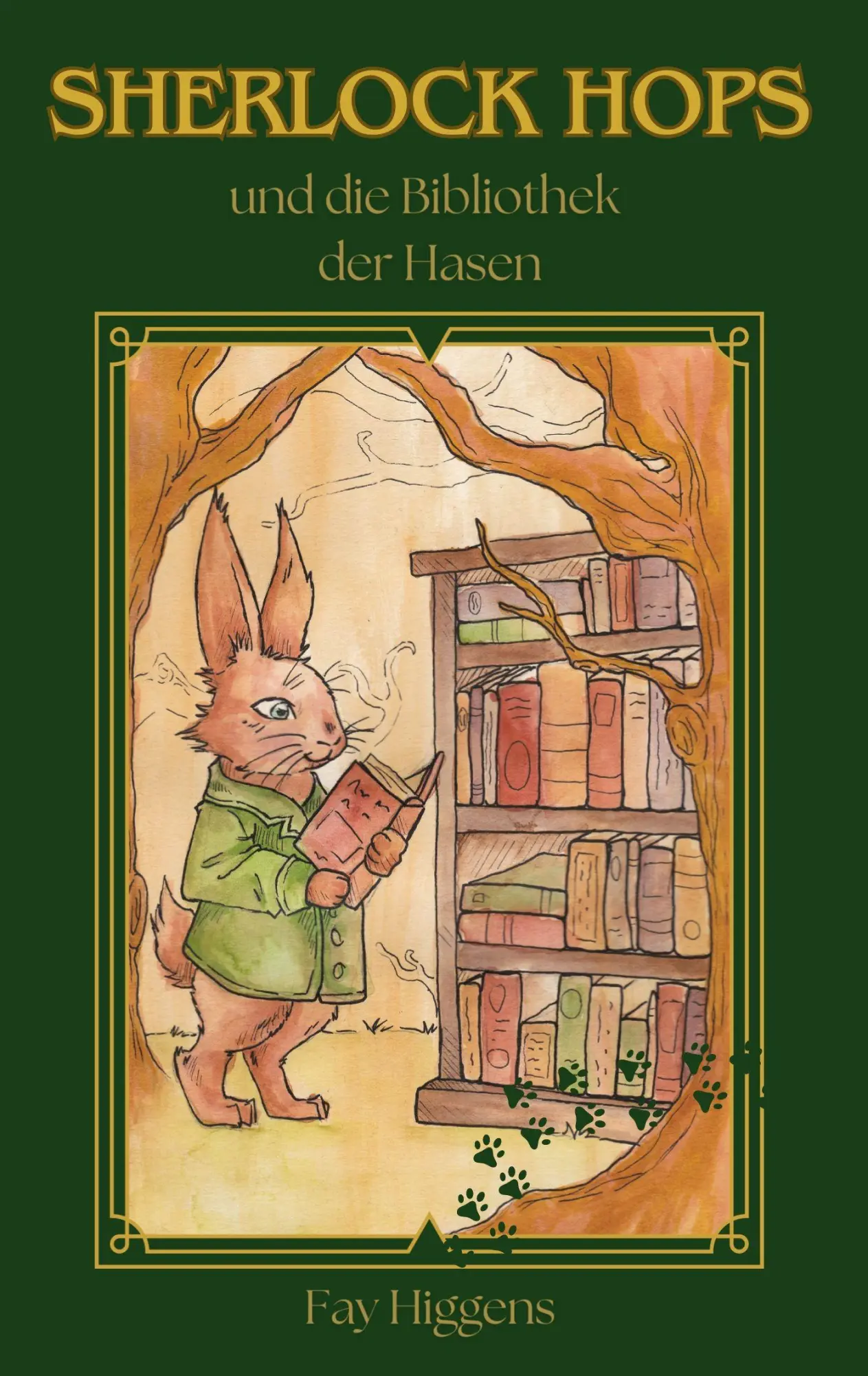 Cover: 9783819210617 | Sherlock Hops | und die Bibliothek der Hasen | Fay Higgens | Buch