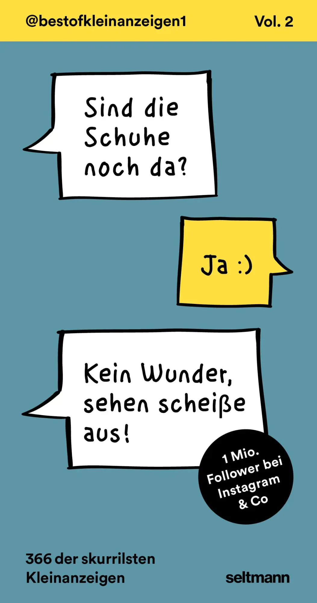 Cover: 9783949070617 | Best-Of Kleinanzeigen Vol. 2 | Marcel Rolf (u. a.) | Kalender | 370 S.
