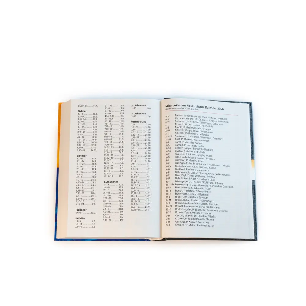 Bild: 9783965360617 | Neukirchener Kalender 2026 - Große Buchausgabe | Puttkammer (u. a.)