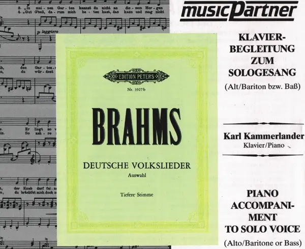 Cover: 4013788000717 | Deutsche Volkslieder Aus Woo 33 [Auswahl] | Johannes Brahms | Audio-CD