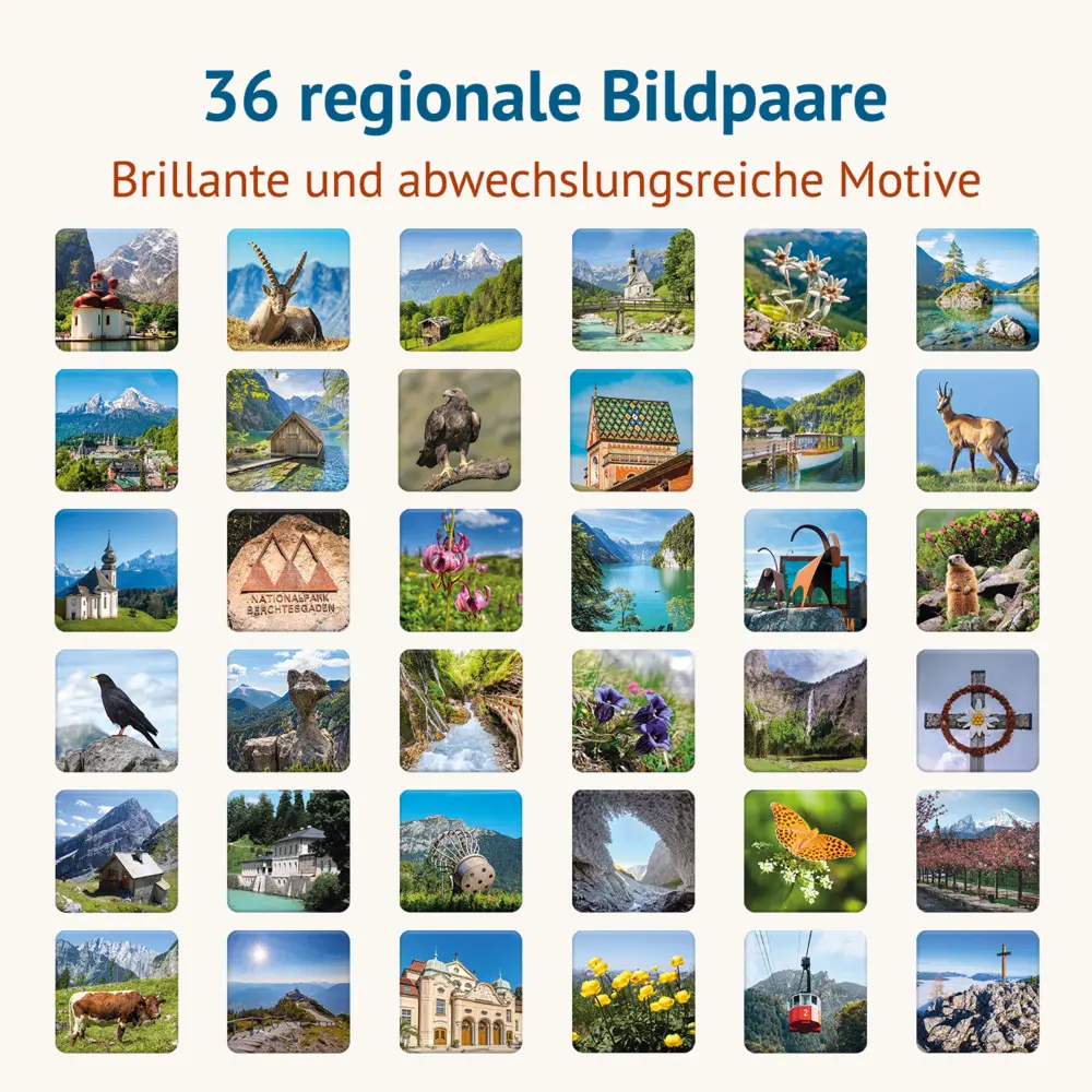 Bild: 4260472860717 | Berchtesgadener Land - Memospiel | Tanja Philippeit | Spiel | Deutsch