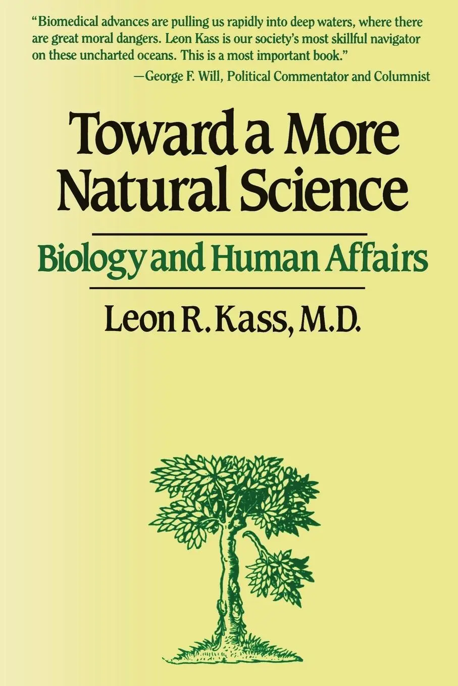 Cover: 9780029170717 | Toward a More Natural Science | Leon R. Kass (u. a.) | Taschenbuch