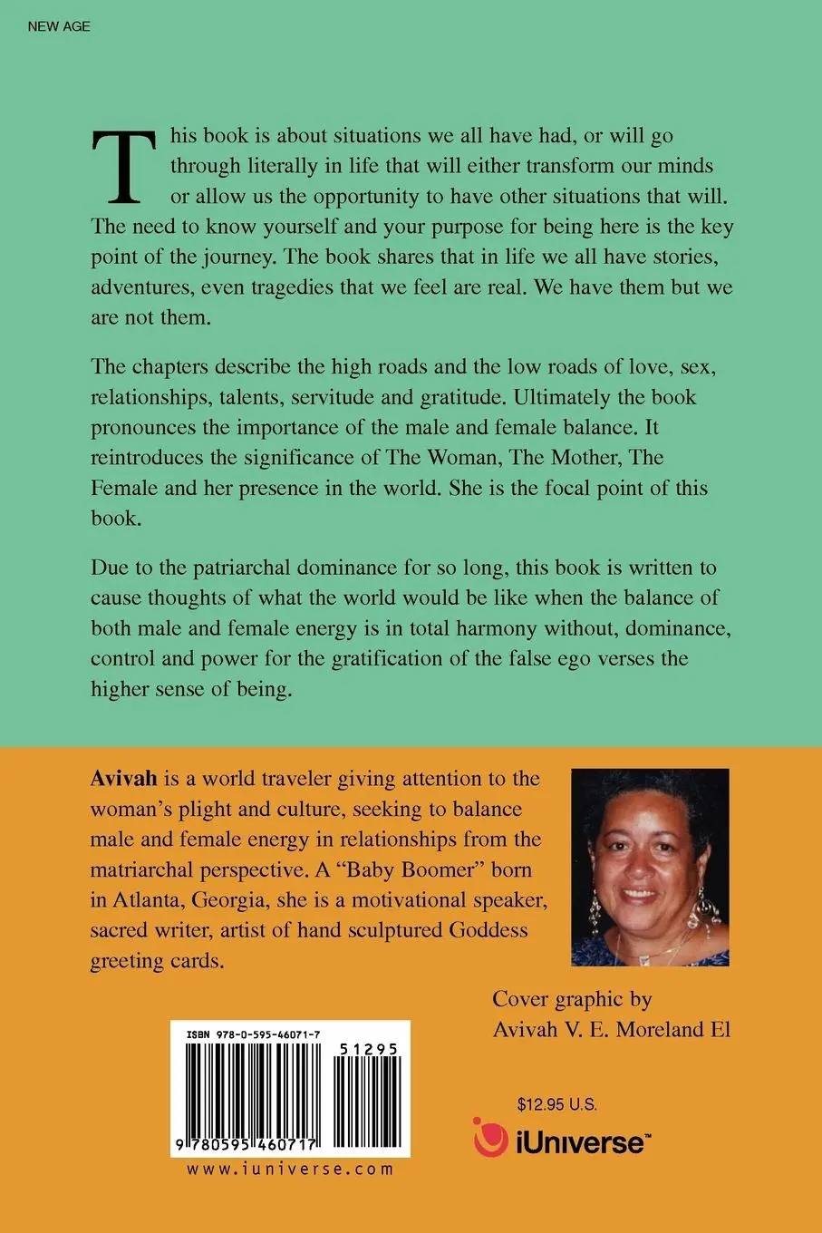 Rückseite: 9780595460717 | The Road To The Great Cosmic Mother | Avivah V E Moreland-El | Buch