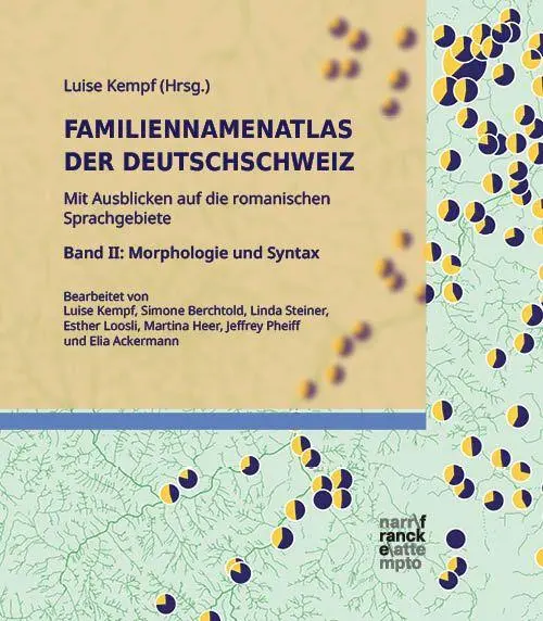 Familiennamenatlas der Deutschschweiz (FDS). Mit Ausblicken auf die romanischen Sprachgebiete Band II - Neuware