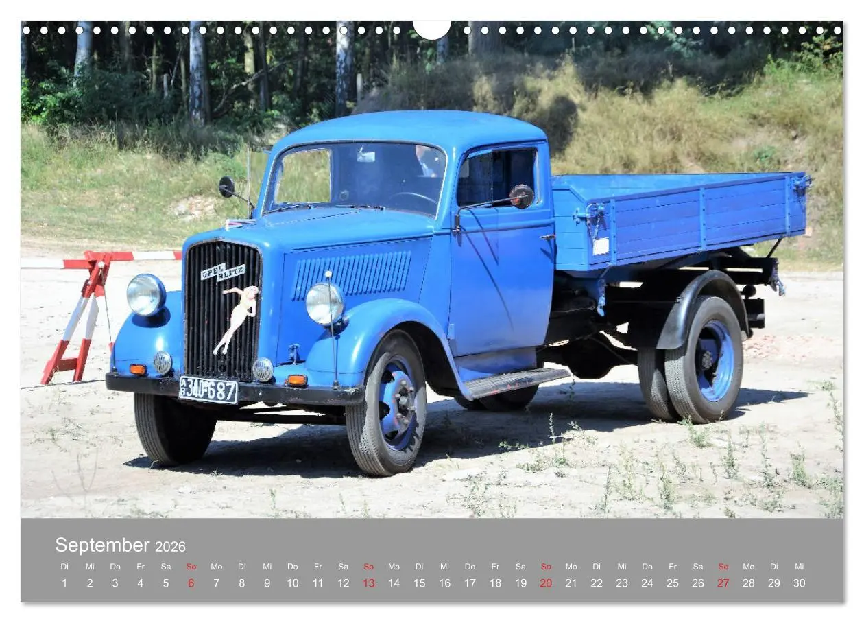 Bild: 9783457930717 | Oldtimer - L K W (Wandkalender 2026 DIN A3 quer), CALVENDO...