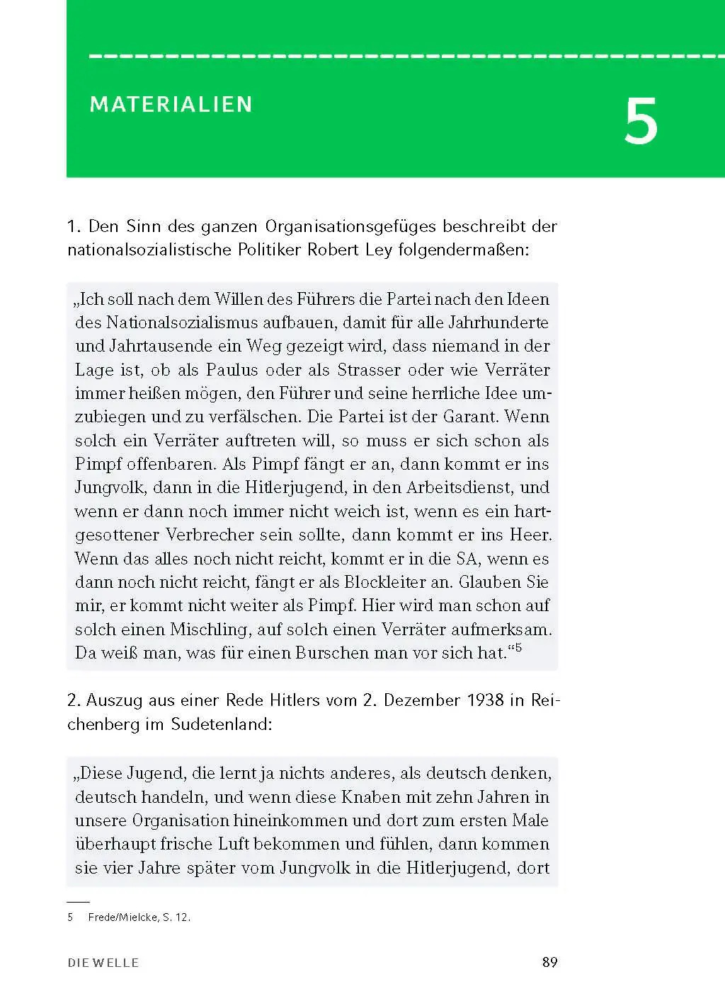 Bild: 9783804420717 | Die Welle - Textanalyse und Interpretation | Morton Rhue | Taschenbuch