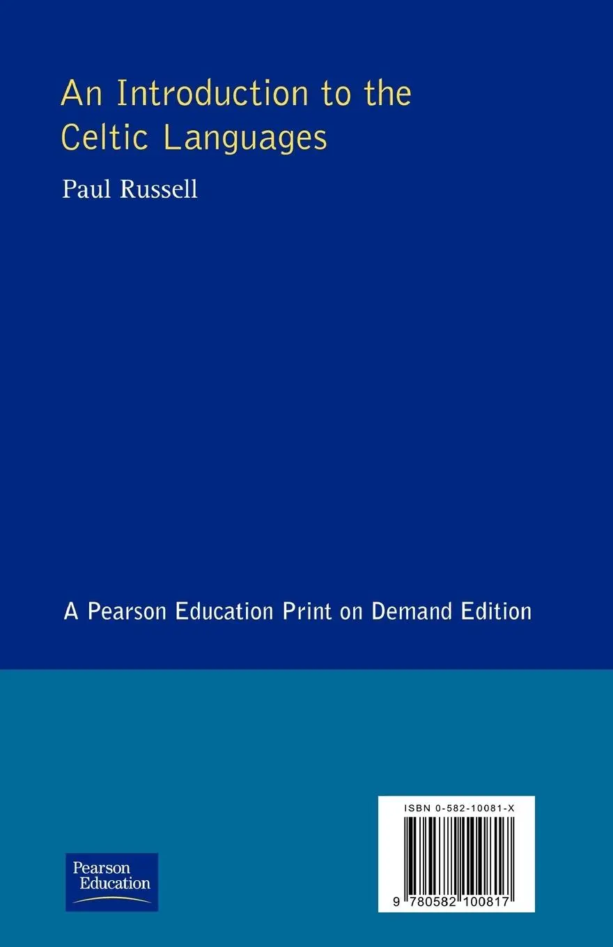 Rückseite: 9780582100817 | An Introduction to the Celtic Languages | Paul Russell | Taschenbuch