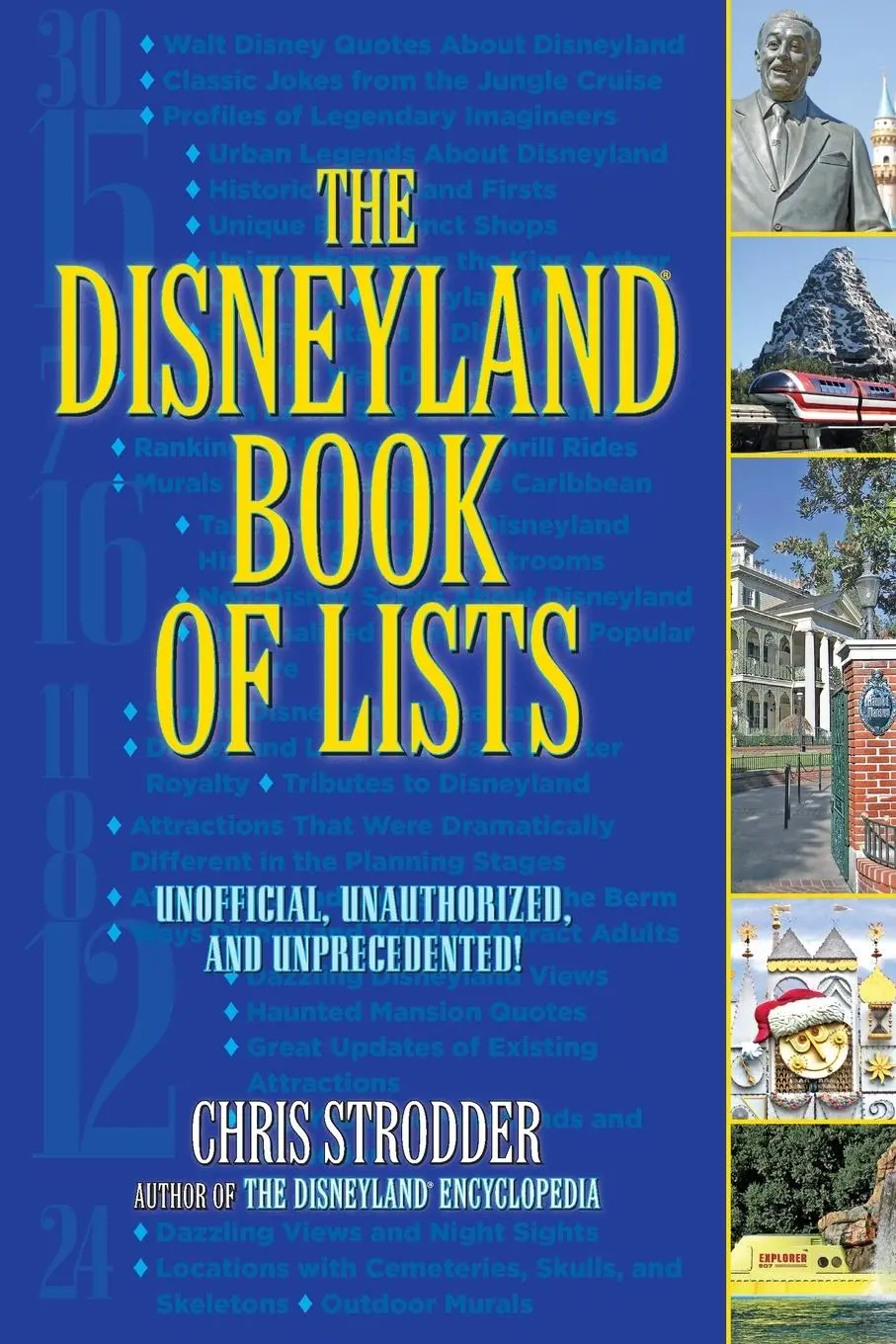 Cover: 9781595800817 | The Disneyland Book of Lists | Chris Strodder | Taschenbuch | Englisch