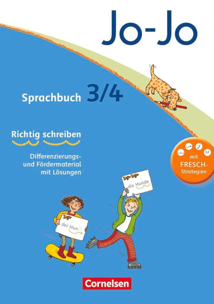 Cover: 9783060830817 | Jo-Jo Sprachbuch - Aktuelle allgemeine Ausgabe. 3./4. Schuljahr -...