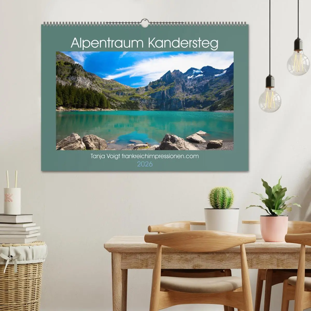 Bild: 9783457850817 | Alpentraum Kandersteg (Wandkalender 2026 DIN A2 quer), CALVENDO...