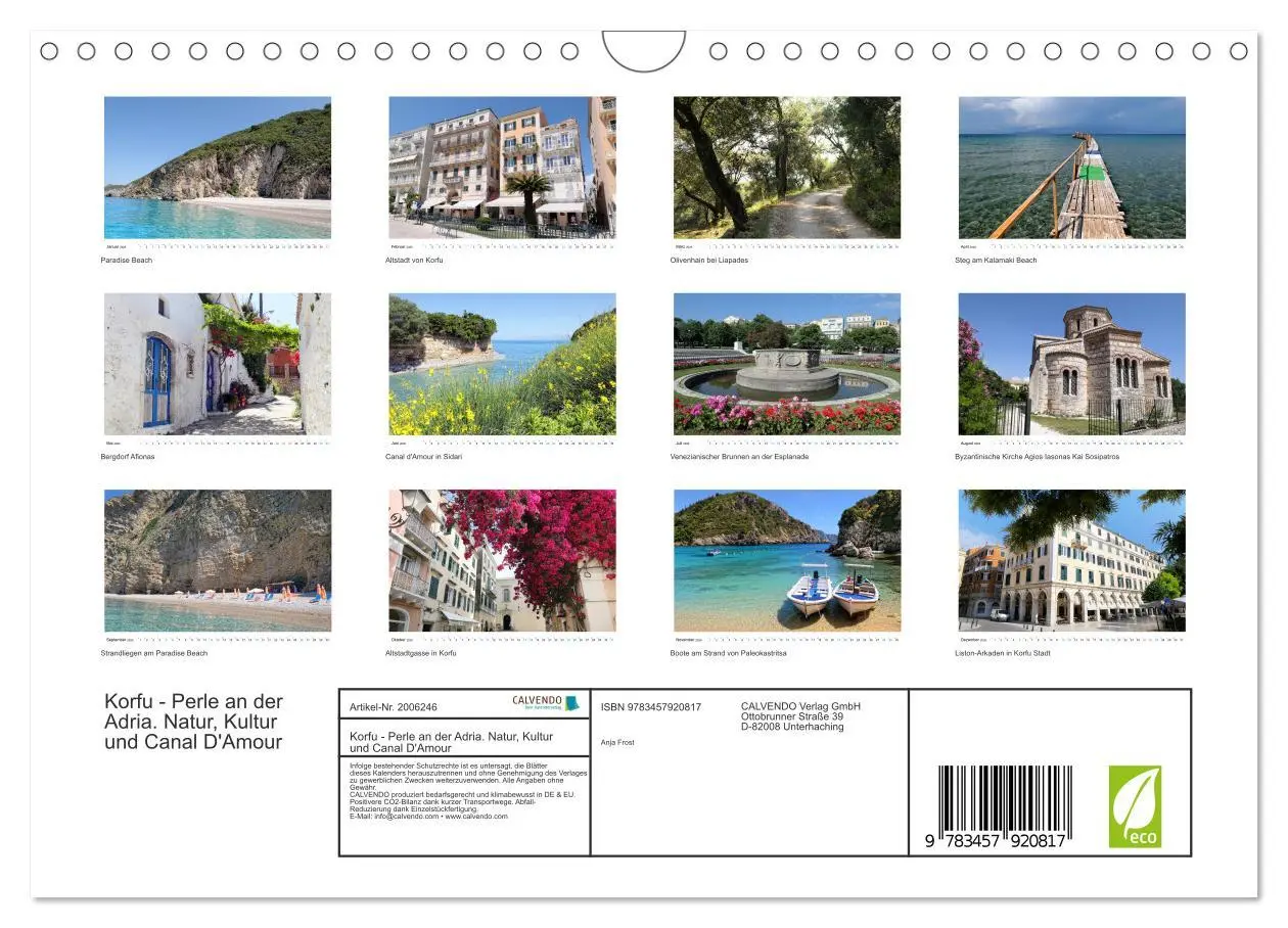 Bild: 9783457920817 | Korfu - Perle an der Adria. Natur, Kultur und Canal D'Amour...