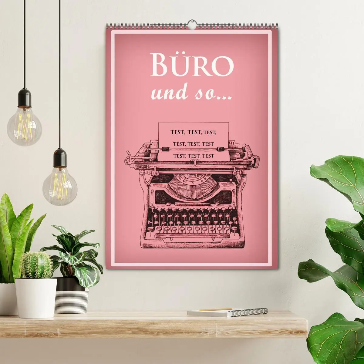 Bild: 9783516250817 | Büro und so ... (Wandkalender 2026 DIN A2 hoch), CALVENDO...