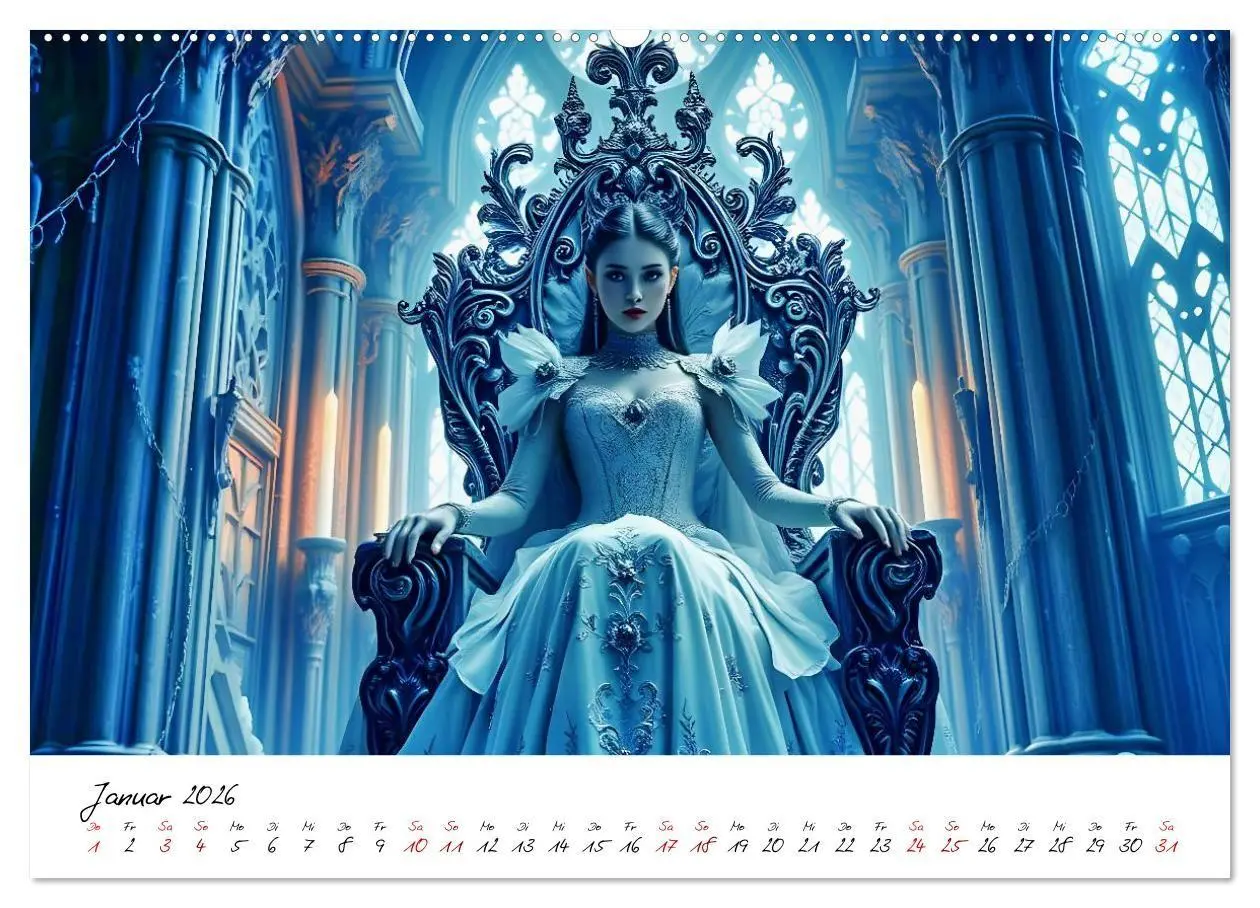 Bild: 9783516700817 | Dunkle Märchenwelten (Wandkalender 2026 DIN A2 quer), CALVENDO...