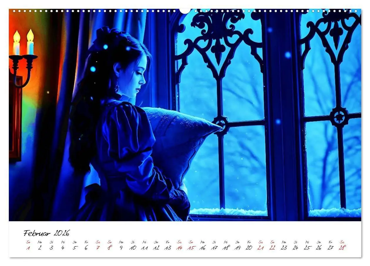Bild: 9783516700817 | Dunkle Märchenwelten (Wandkalender 2026 DIN A2 quer), CALVENDO...