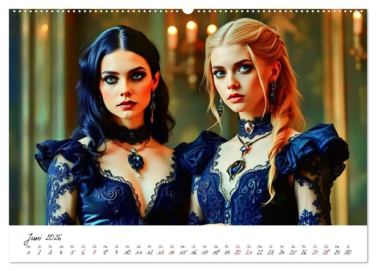 Bild: 9783516700817 | Dunkle Märchenwelten (Wandkalender 2026 DIN A2 quer), CALVENDO...
