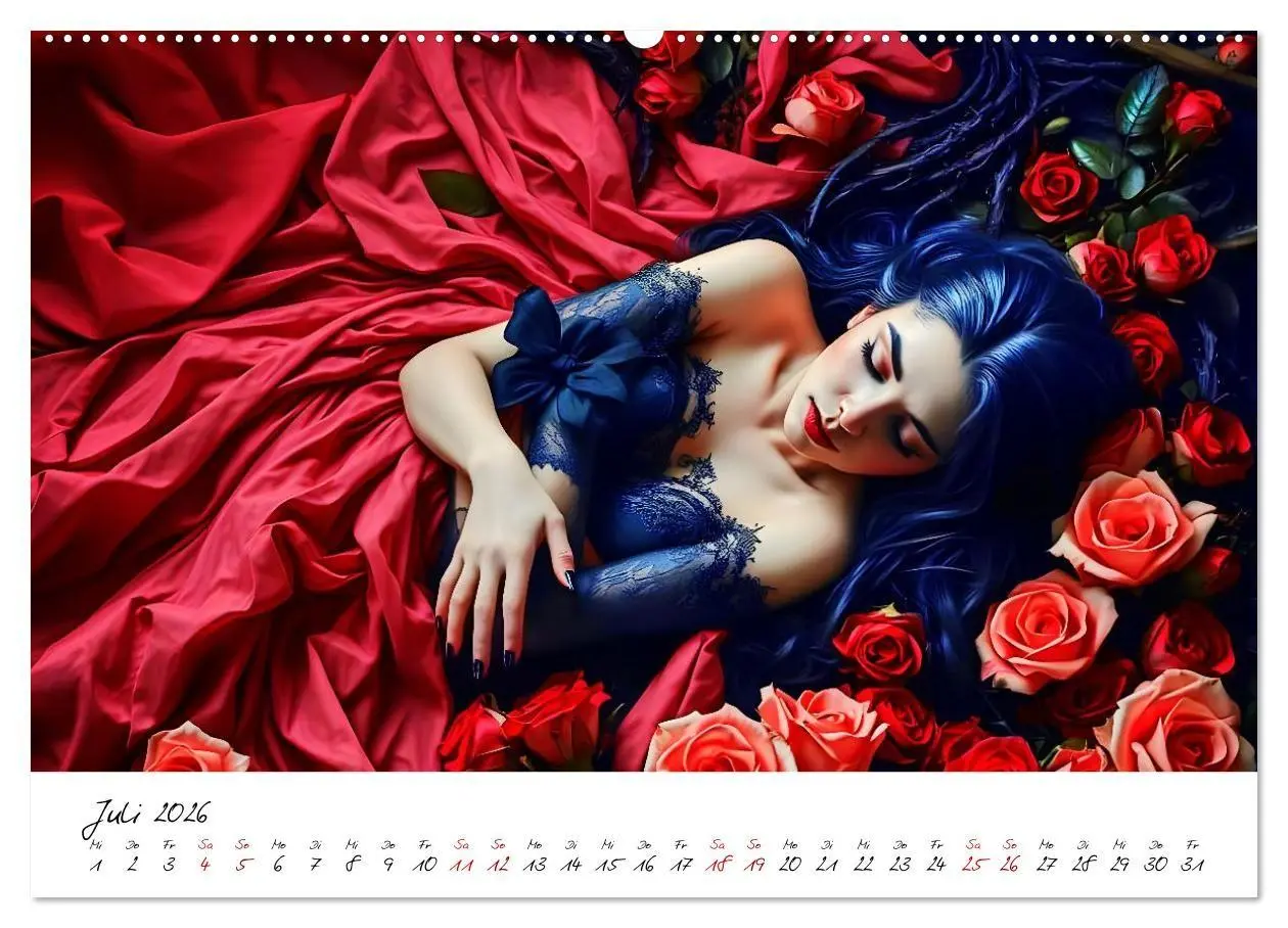 Bild: 9783516700817 | Dunkle Märchenwelten (Wandkalender 2026 DIN A2 quer), CALVENDO...