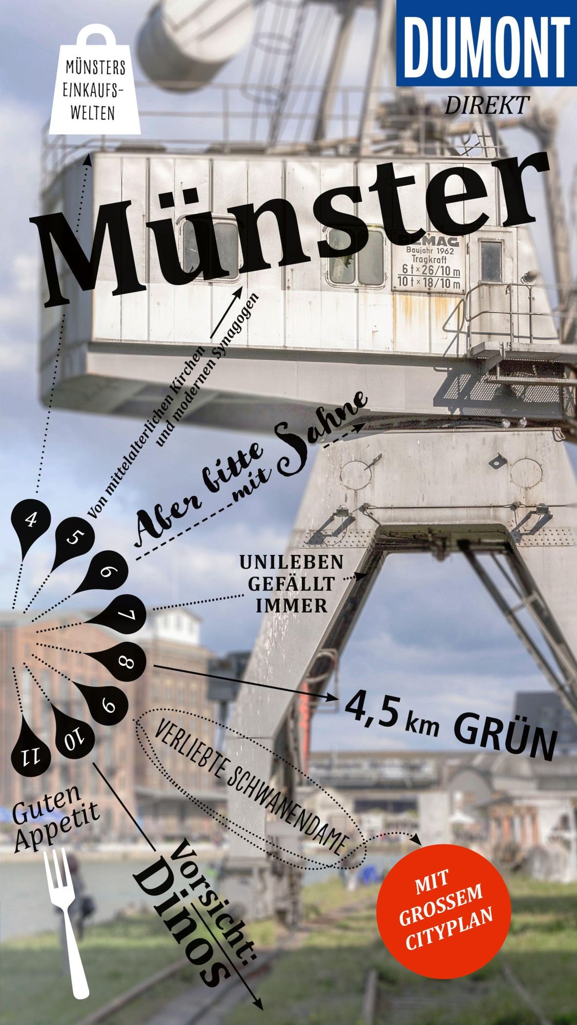 Cover: 9783616000817 | DUMONT direkt Reiseführer Münster | Mit großem Cityplan | Eickhoff