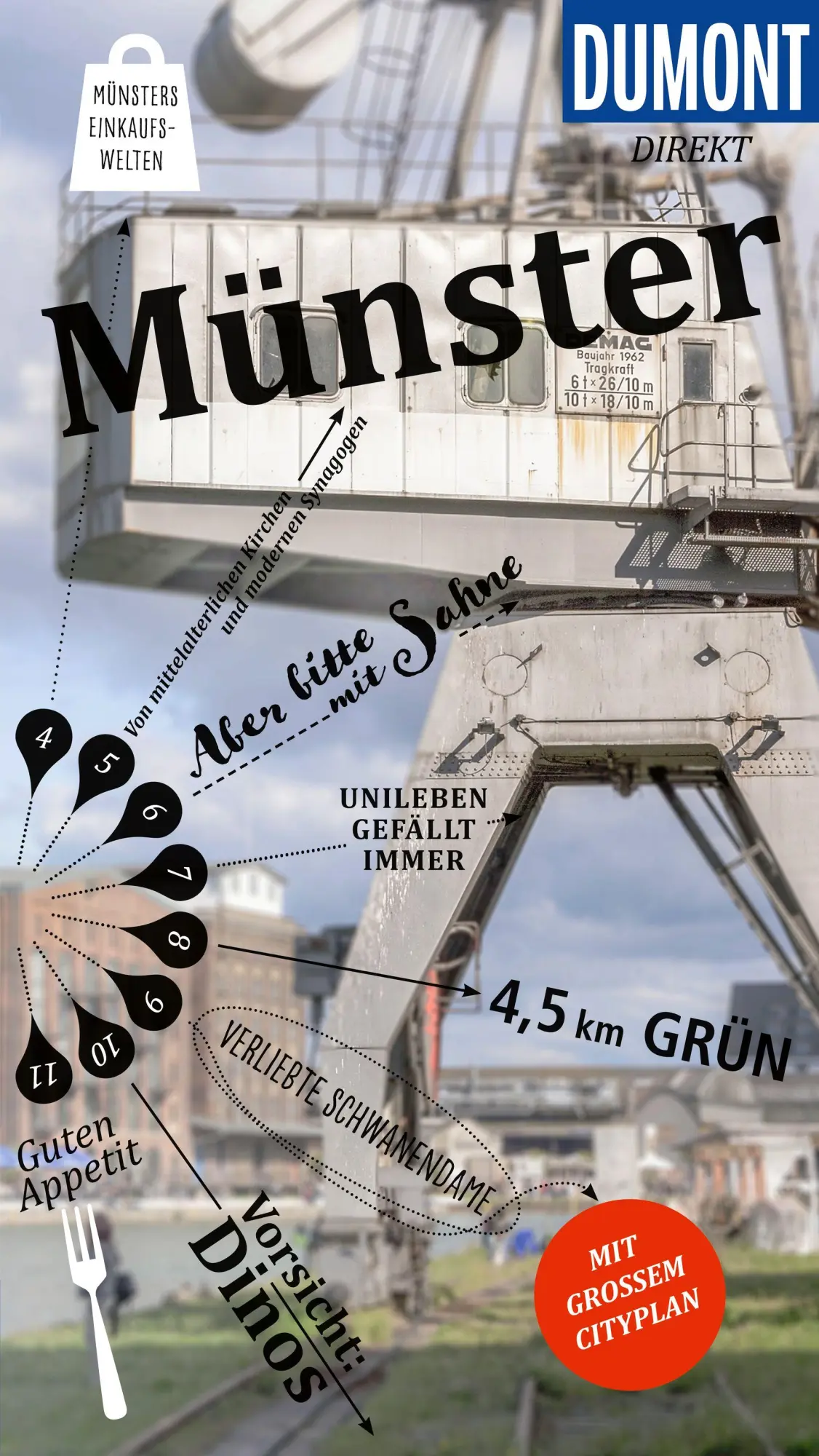 Cover: 9783616000817 | DUMONT direkt Reiseführer Münster | Mit großem Cityplan | Eickhoff