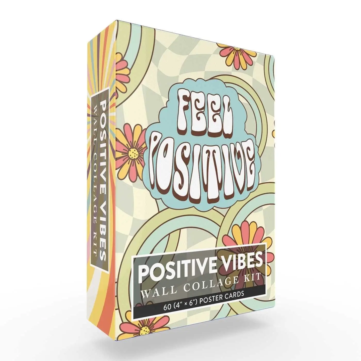 Cover: 9781507220917 | Positive Vibes Wall Collage Kit | 60 (4 × 6) Poster Cards | Media