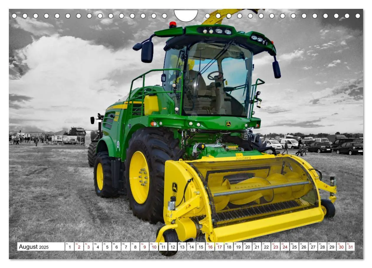 Bild: 9783383970917 | Faszination Landmaschinen - Egal ob alt oder neu (Wandkalender 2025...