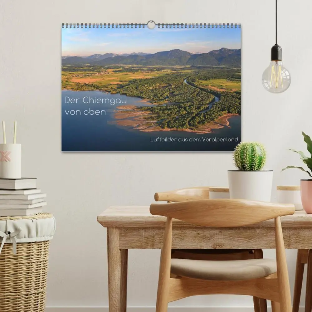 Bild: 9783435750917 | Der Chiemgau von oben (Wandkalender 2025 DIN A3 quer), CALVENDO...