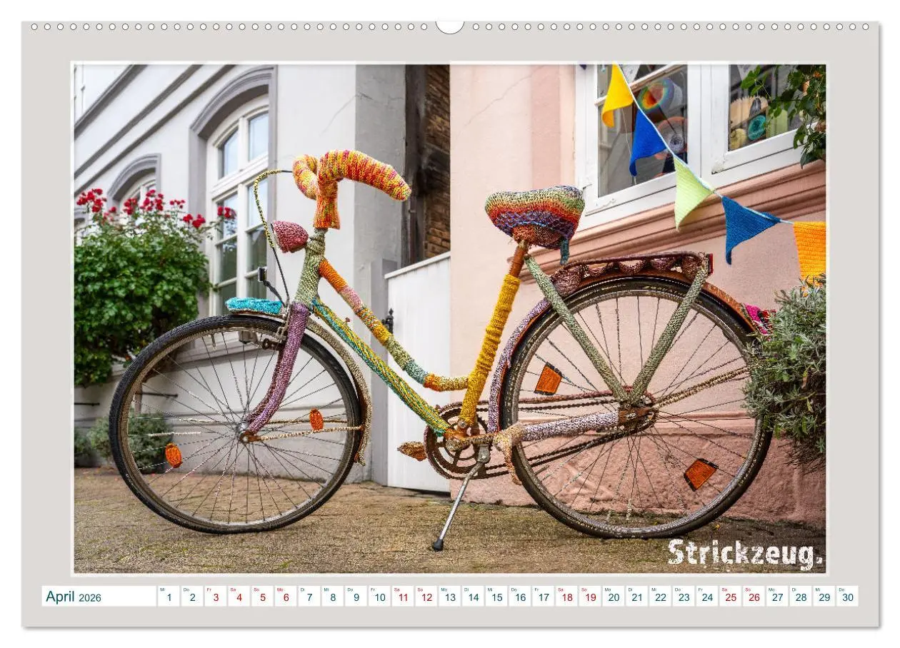 Bild: 9783457460917 | Das Fahrrad als ... (Wandkalender 2026 DIN A2 quer), CALVENDO...