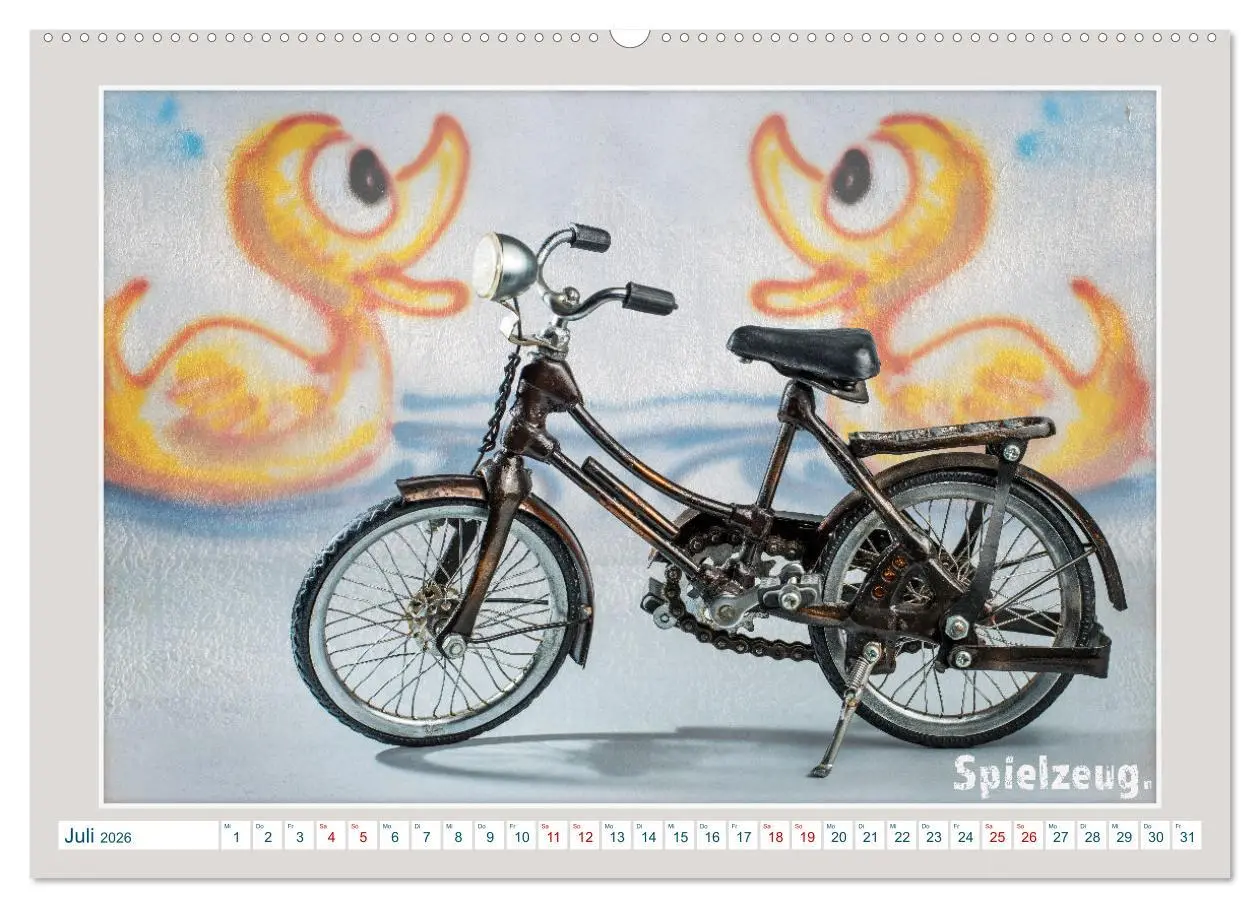 Bild: 9783457460917 | Das Fahrrad als ... (Wandkalender 2026 DIN A2 quer), CALVENDO...
