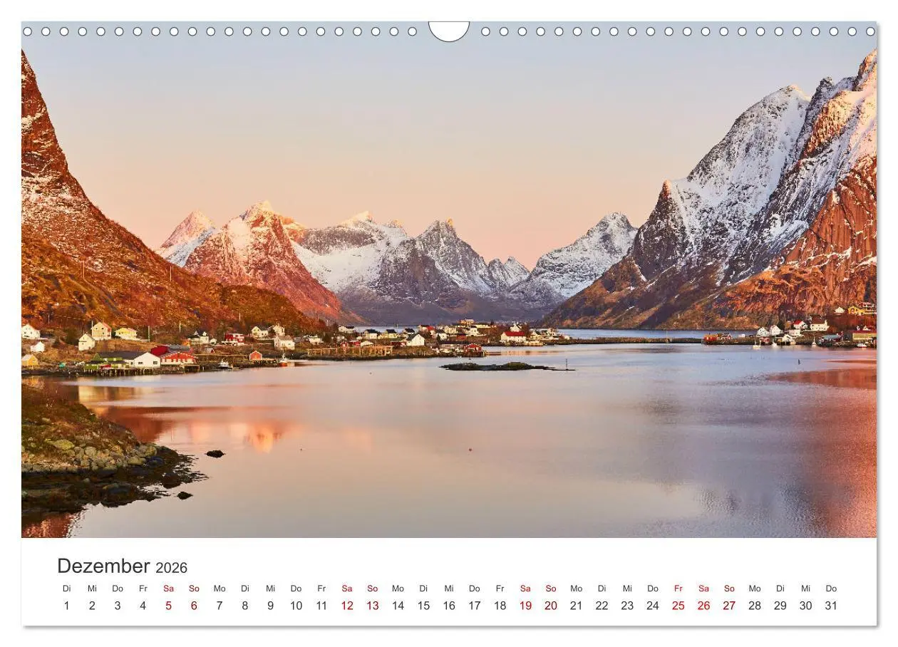 Bild: 9783457600917 | Norwegen - Das wunderschöne Land im Norden. (Wandkalender 2026 DIN...