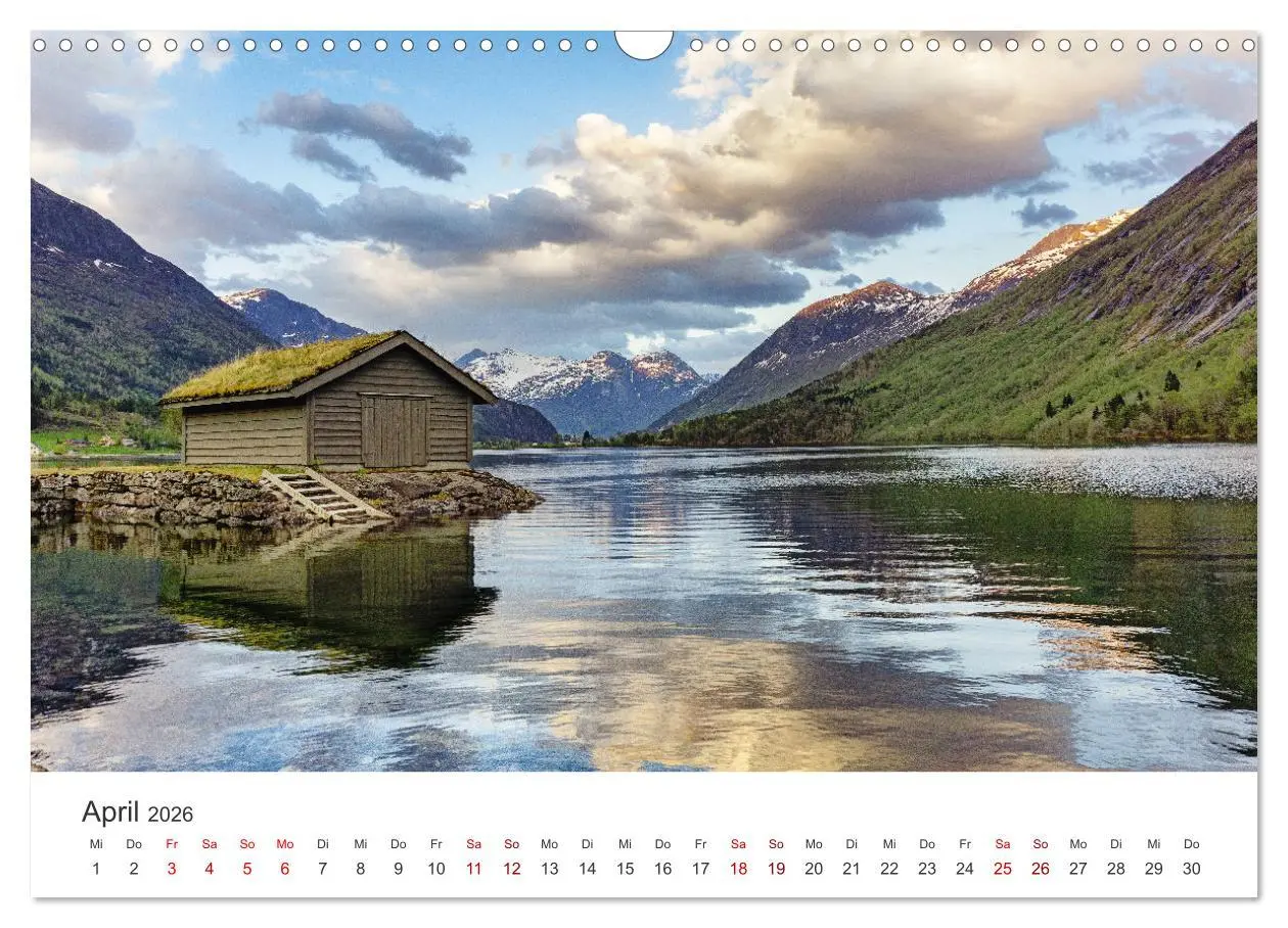 Bild: 9783457600917 | Norwegen - Das wunderschöne Land im Norden. (Wandkalender 2026 DIN...