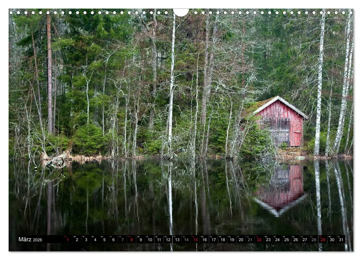 Bild: 9783457840917 | Südliches Finnland (Wandkalender 2026 DIN A3 quer), CALVENDO...