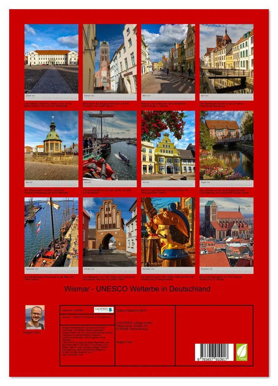 Bild: 9783457910917 | Wismar - UNESCO Welterbe in Deutschland (hochwertiger Premium...