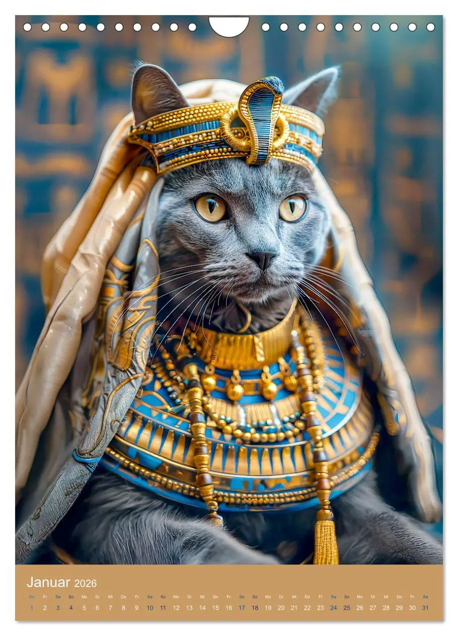 Bild: 9783516240917 | Ägyptens Katzen - Göttliche Eleganz im Stile der Pharaonen...