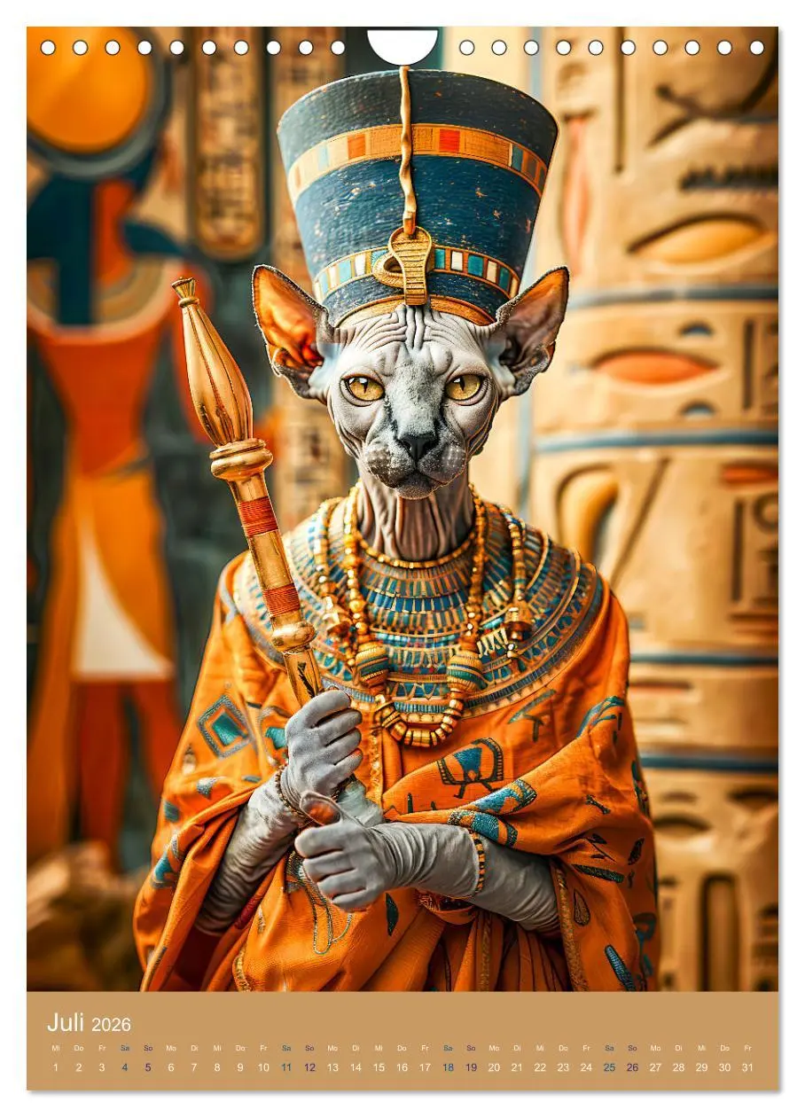 Bild: 9783516240917 | Ägyptens Katzen - Göttliche Eleganz im Stile der Pharaonen...