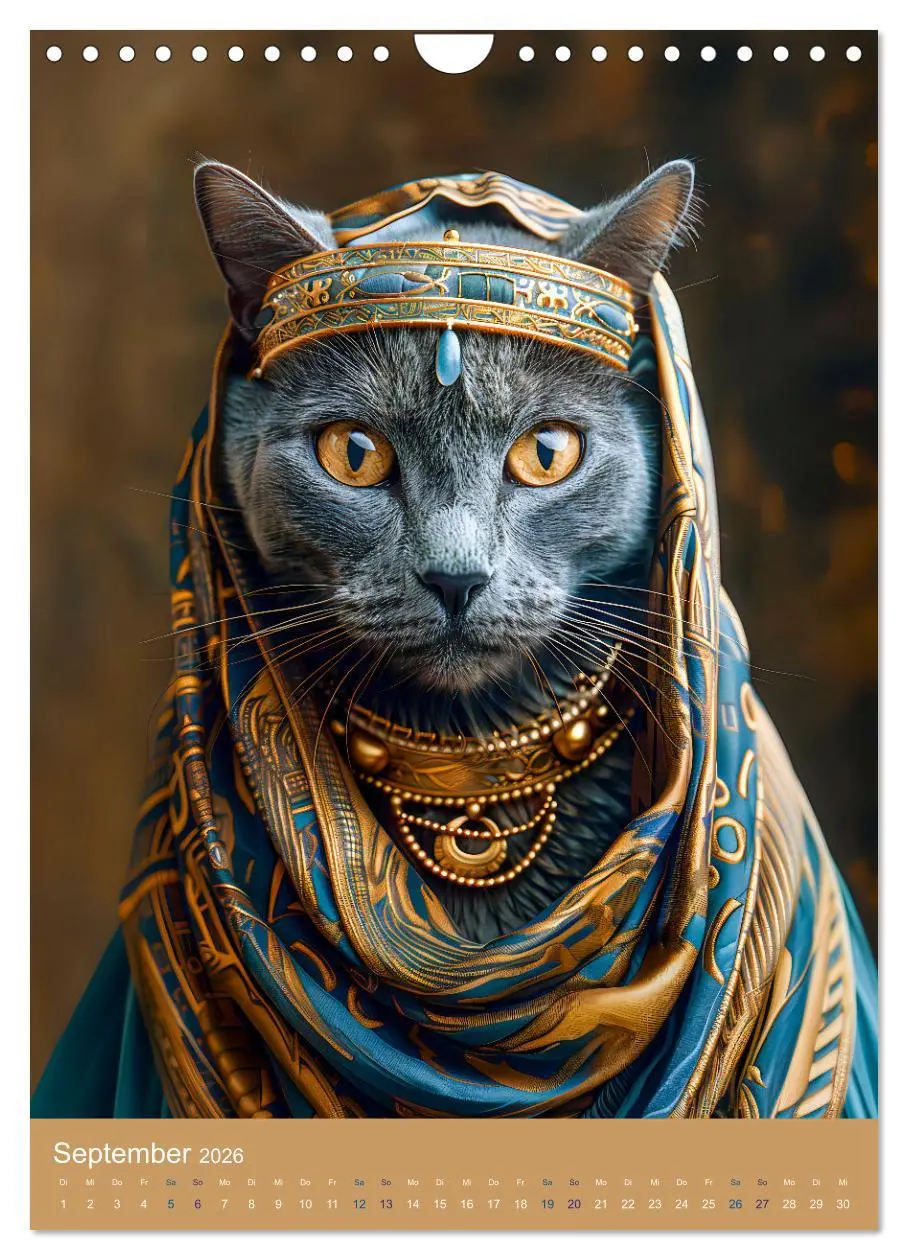 Bild: 9783516240917 | Ägyptens Katzen - Göttliche Eleganz im Stile der Pharaonen...