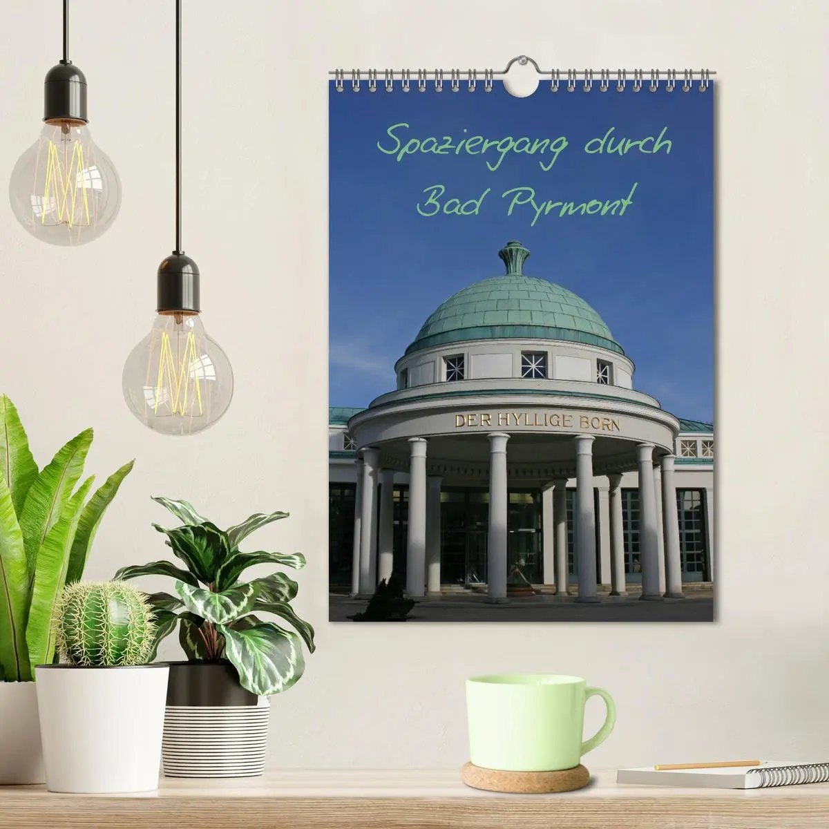 Bild: 9783516480917 | Spaziergang durch Bad Pyrmont (Wandkalender 2026 DIN A4 hoch),...