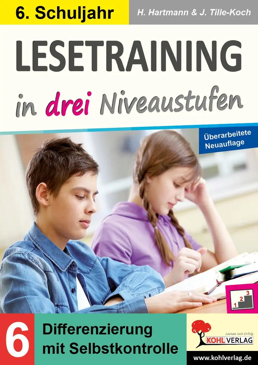 Cover: 9783988410917 | Lesetraining in drei Niveaustufen / Klasse 6 | Horst Hartmann (u. a.)