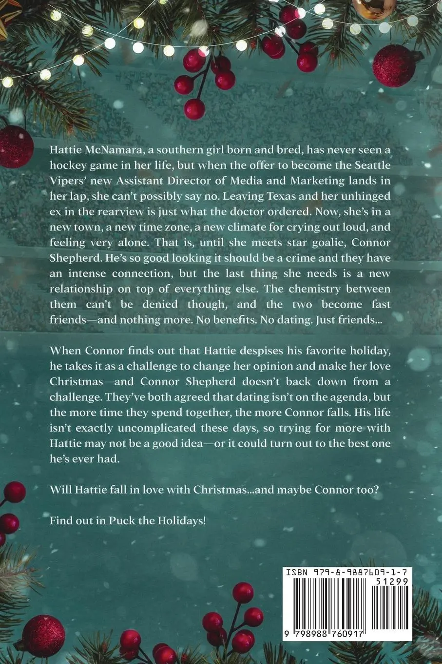 Rückseite: 9798988760917 | Puck the Holidays | A Vipers Sin Bin Novel | K. D. Miller | Buch