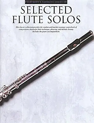 Cover: 9780825621017 | Selected Flute Solos | Everybody's Favorite Series, Volume 101 | Corp