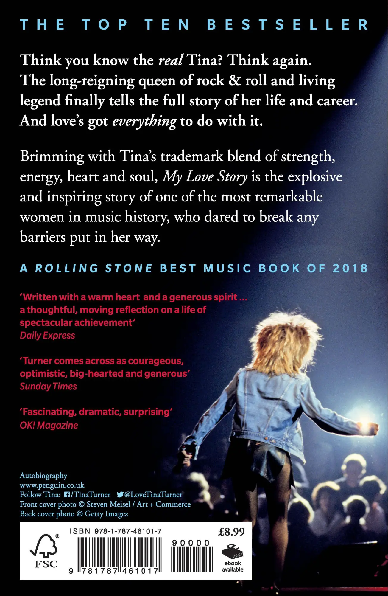 Rückseite: 9781787461017 | My Love Story (Official Autobiography) | Tina Turner | Taschenbuch