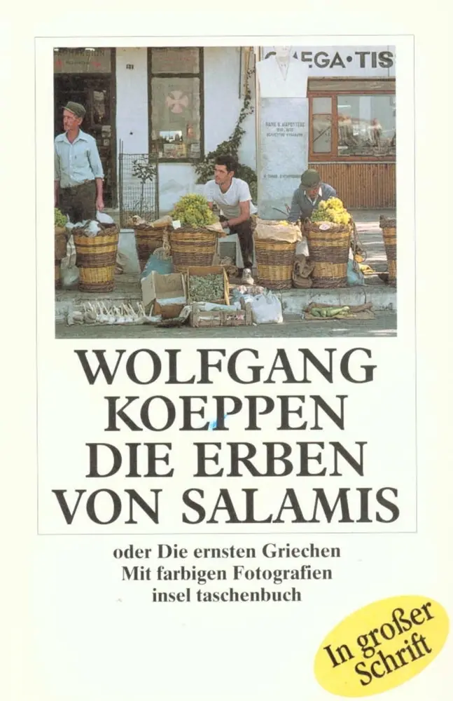 Cover: 9783458341017 | Die Erben von Salamis, Großdruck | Großdruck | Wolfgang Koeppen | Buch