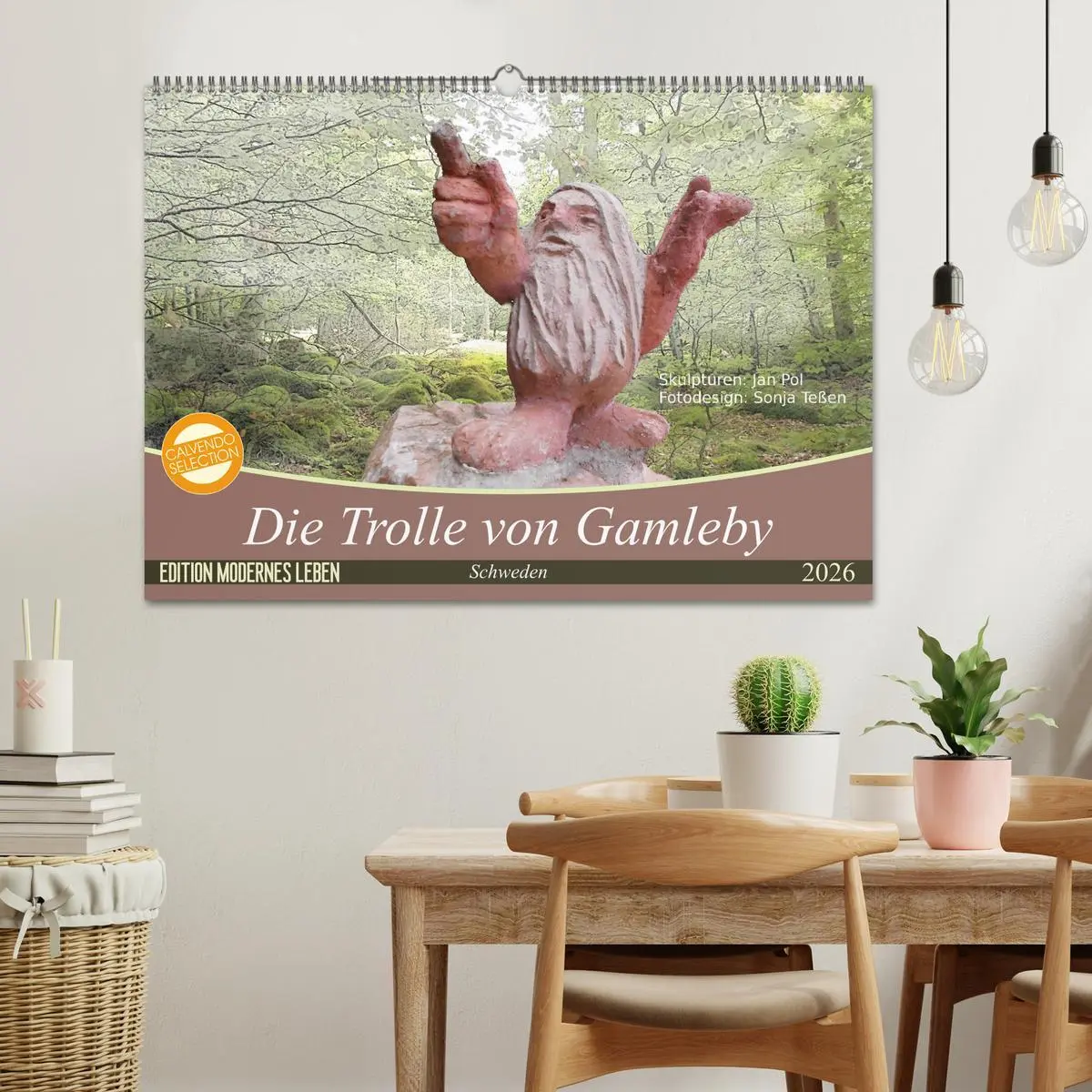 Bild: 9783516131017 | Die Trolle von Gamleby - Schweden - Skulpturen von Jan Pol...