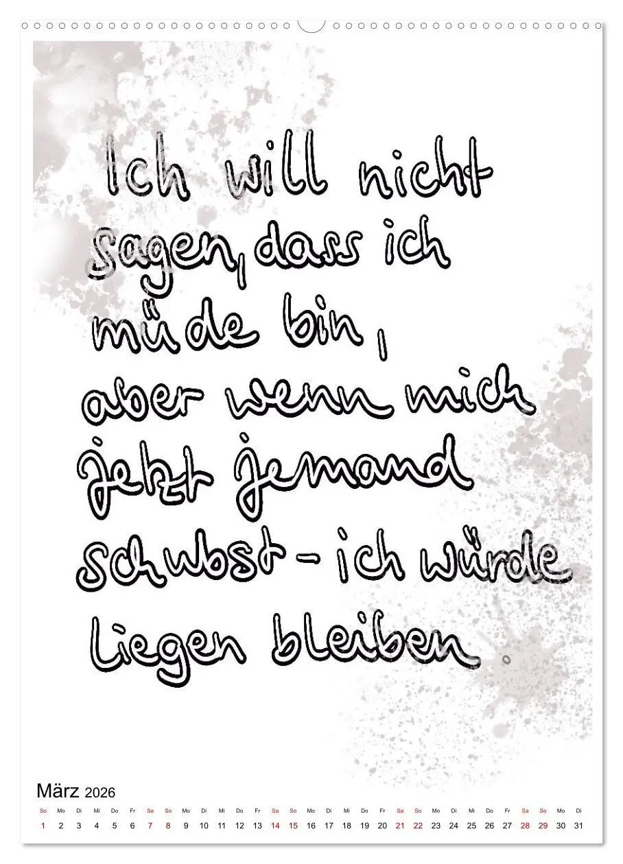 Bild: 9783516371017 | Angesagtes-Sprüche für alle Lebenslagen (Wandkalender 2026 DIN A2...