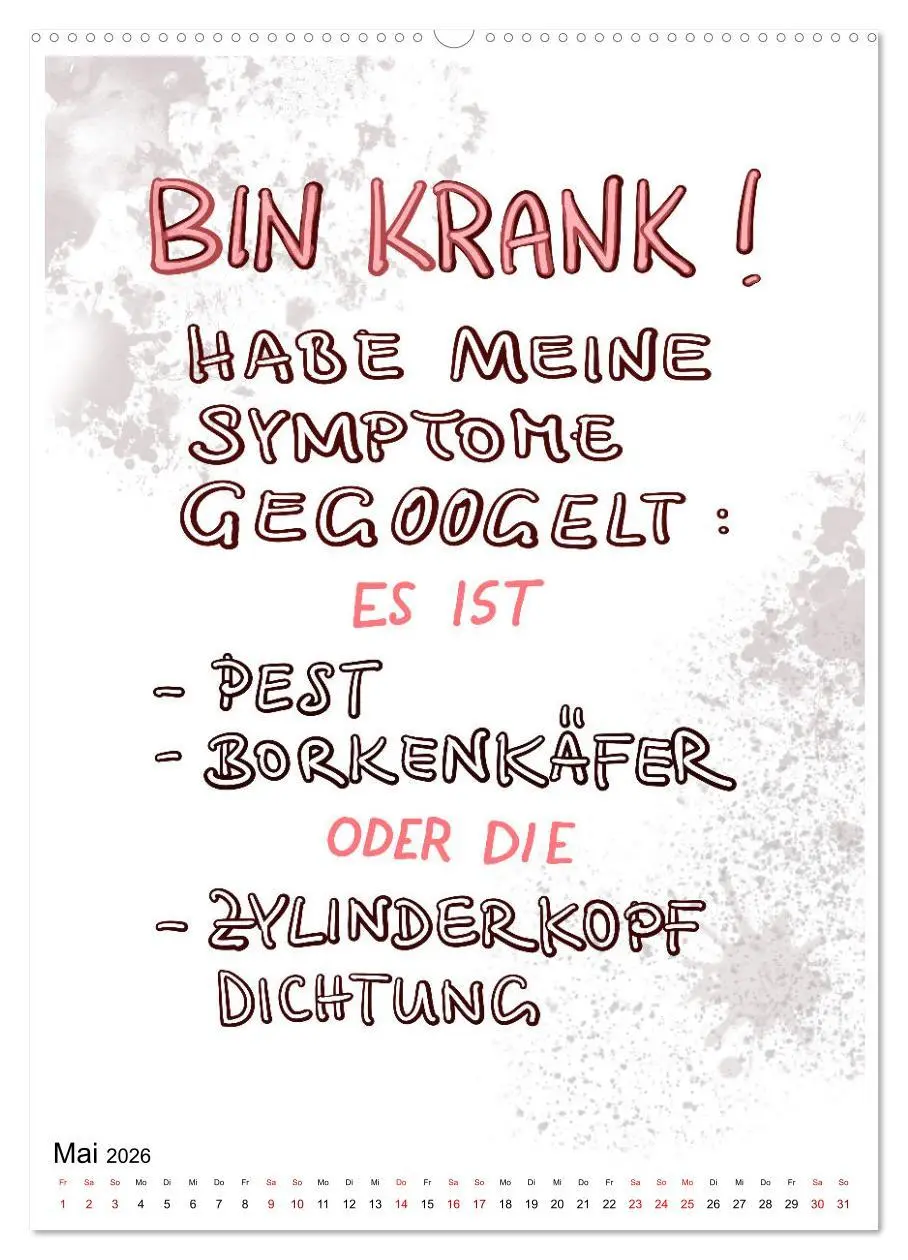 Bild: 9783516371017 | Angesagtes-Sprüche für alle Lebenslagen (Wandkalender 2026 DIN A2...