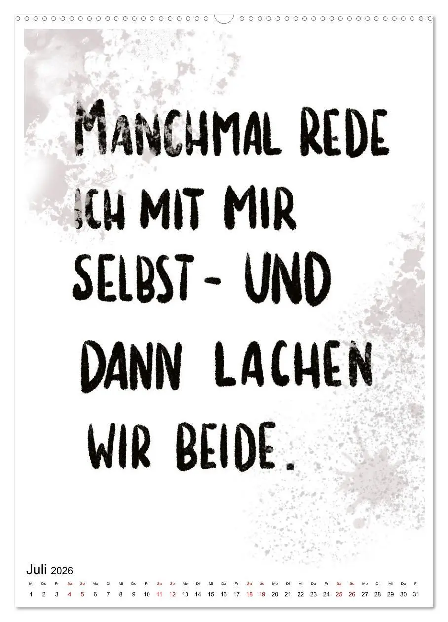 Bild: 9783516371017 | Angesagtes-Sprüche für alle Lebenslagen (Wandkalender 2026 DIN A2...