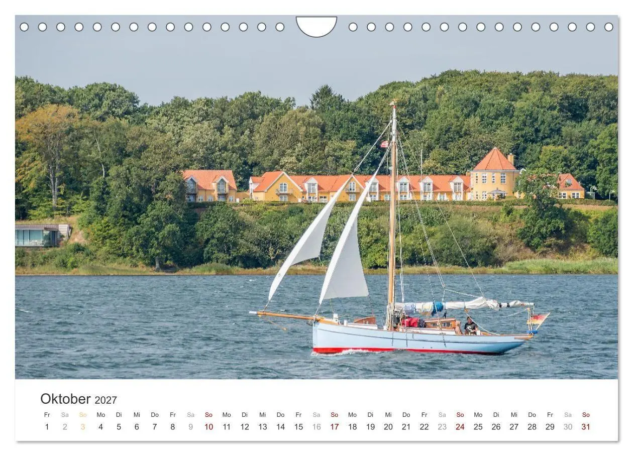 Bild: 9783516821017 | Flensburg maritim (Wandkalender 2027 DIN A4 quer), CALVENDO...