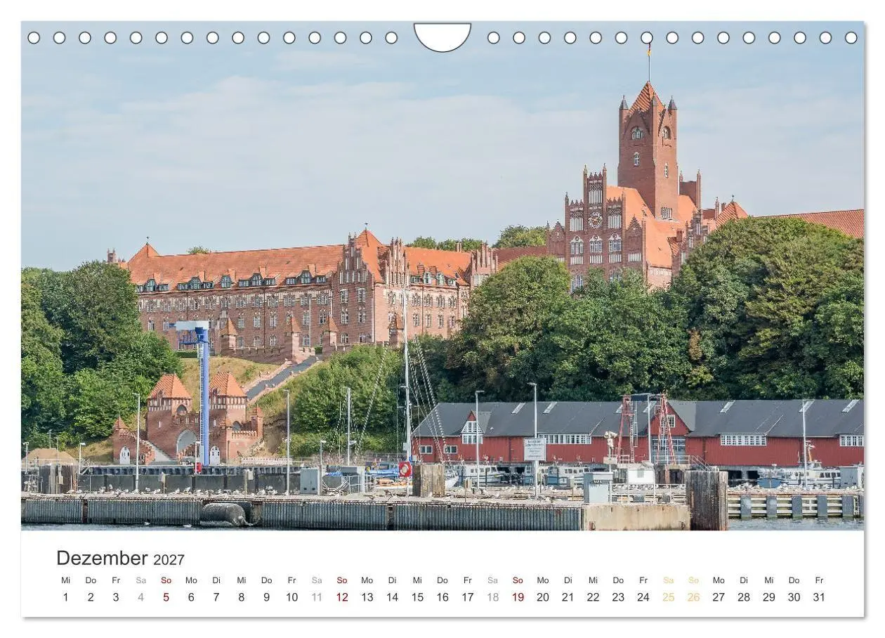 Bild: 9783516821017 | Flensburg maritim (Wandkalender 2027 DIN A4 quer), CALVENDO...