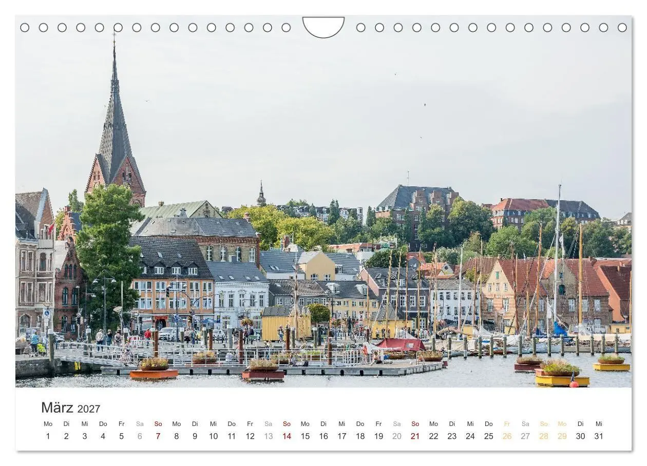 Bild: 9783516821017 | Flensburg maritim (Wandkalender 2027 DIN A4 quer), CALVENDO...